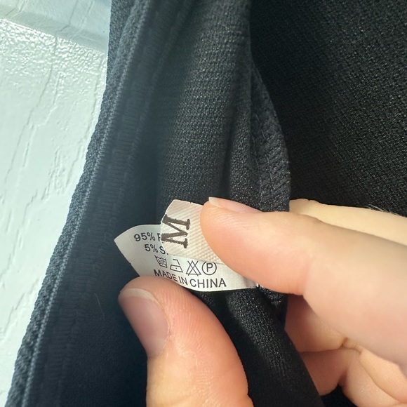 Women’s Black Floor-Length Formal Peplum Sweetheart Neckline Dress Size M - Picture 4 of 6